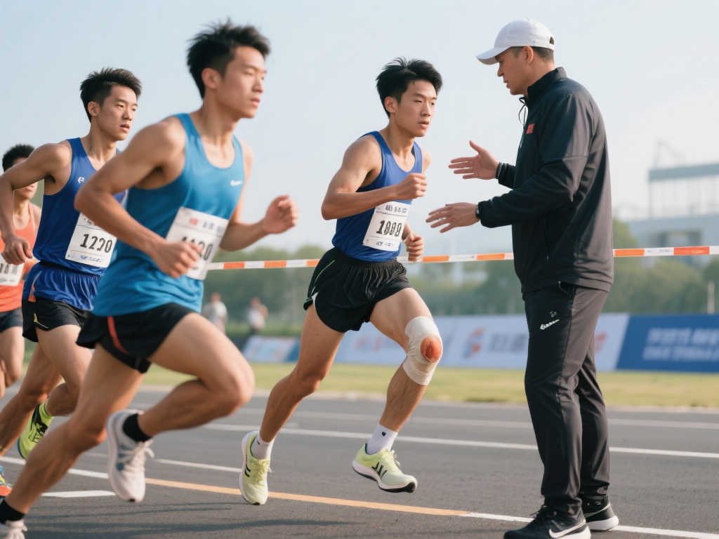 但他自如地